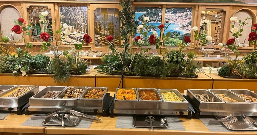 Griechische Küche, heimische Spezialitäten und allerlei Köstlichkeiten im Restaurant Olympia in Heroldsberg.